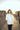 Modest Oversized Cotton Tee — White