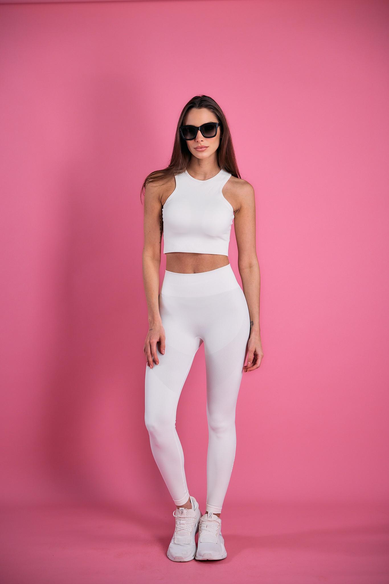 Seamless Sculpt Super-Lifting Leggings in Vanilla