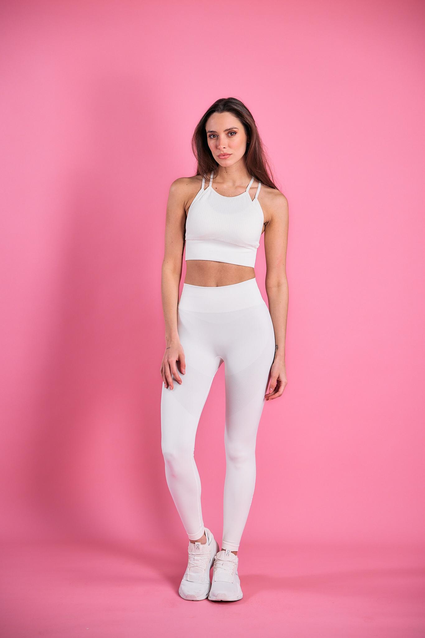 Seamless Sculpt Super-Lifting Leggings in Vanilla