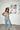 Serenity Sculpt Foldover Flare Pant — Blue Fog